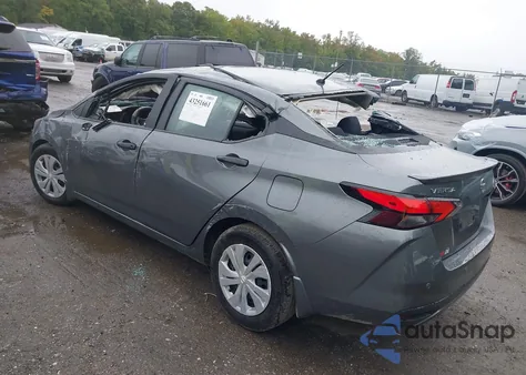 2022 Nissan Versa 1.6 S Xtronic Cvt из США, поврежденный, VIN 3N1CN8DV3NL859907